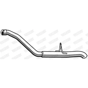 Tuyau d'échappement WALKER 75370