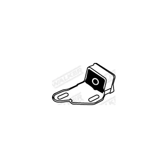 Bandes de caoutchouc, échappement WALKER 80172