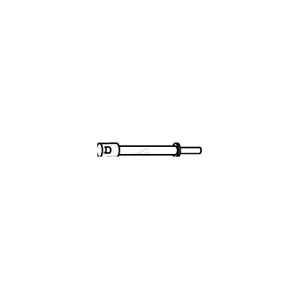 Boulon, système d'échappement WALKER 80182