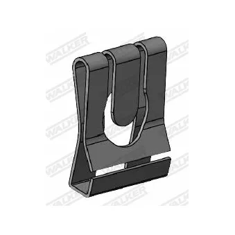 Pièce de serrage, échappement WALKER 80199