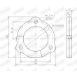 Joint d'étanchéité, tuyau d'échappement WALKER 80310 - Visuel 1
