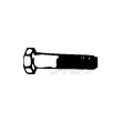 Boulon, système d'échappement WALKER 80349 - Visuel 1
