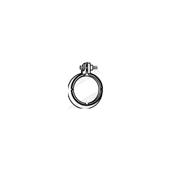 Pièce de serrage, échappement WALKER 80376