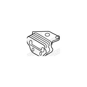 Bandes de caoutchouc, échappement WALKER 80578