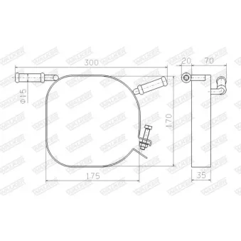 Cache batterie WALKER 80595