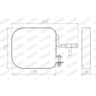Cache batterie WALKER 80596