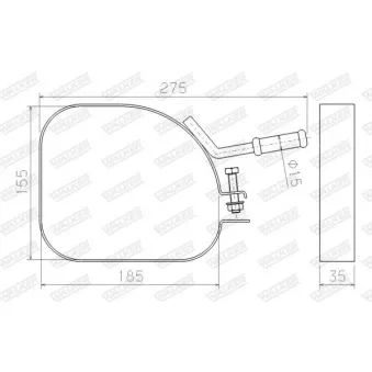 Cache batterie WALKER 80597