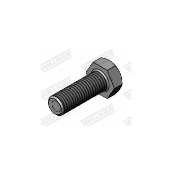 Boulon, système d'échappement WALKER 80651