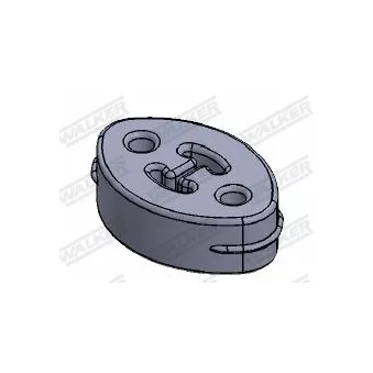 Bandes de caoutchouc, échappement WALKER 80677