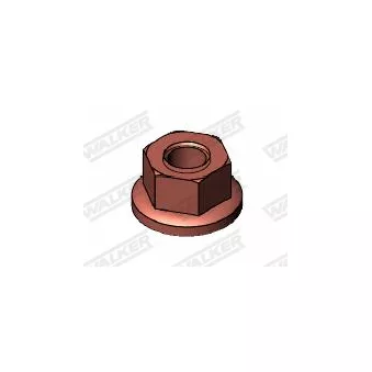 Écrou, collecteur des gaz d'échappement WALKER 80818