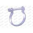 Pièce de serrage, échappement WALKER 80910 - Visuel 2