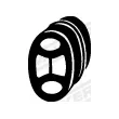 Bandes de caoutchouc, échappement WALKER 81394 - Visuel 1