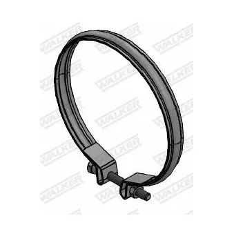 Pièce de serrage, échappement WALKER 81774