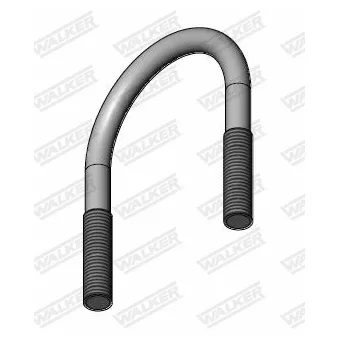 Pièce de serrage, échappement WALKER 81802