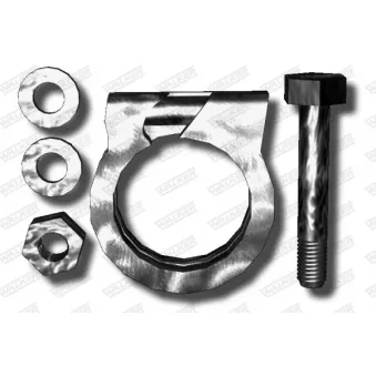 Pièce de serrage, échappement WALKER 81837