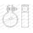 Pièce de serrage, échappement WALKER 81923 - Visuel 1