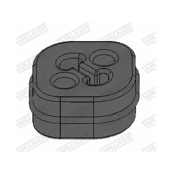 Bandes de caoutchouc, échappement WALKER 82038