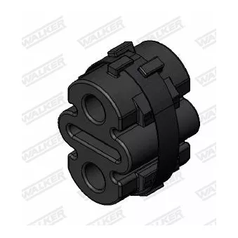 Bandes de caoutchouc, échappement WALKER 82059