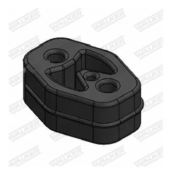 Bandes de caoutchouc, échappement WALKER 82117