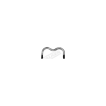 Pièce de serrage, échappement WALKER 82144