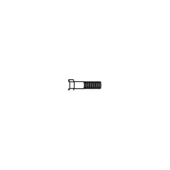 Boulon, système d'échappement WALKER 83163