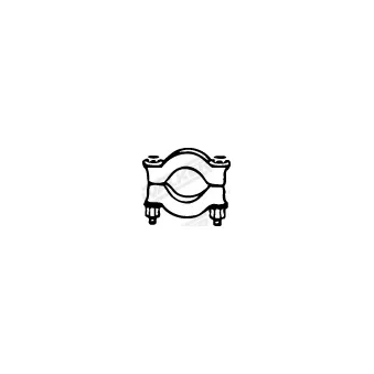 Pièce de serrage, échappement WALKER 86212