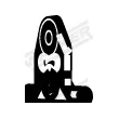 Bandes de caoutchouc, échappement WALKER 86521 - Visuel 1