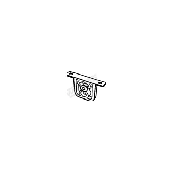 Bandes de caoutchouc, échappement WALKER 86547