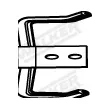 Bandes de caoutchouc, échappement WALKER 86565 - Visuel 1