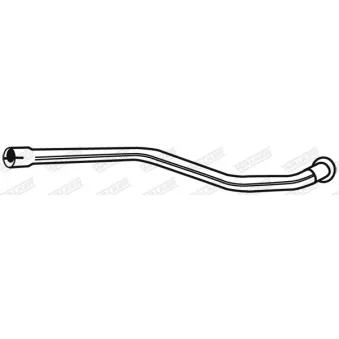Tuyau d'échappement WALKER 98756