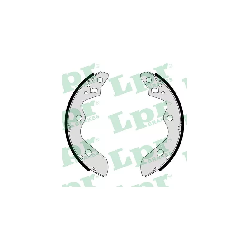 Jeu de mâchoires de frein LPR 01218