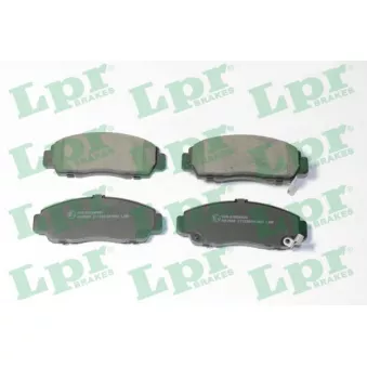 Jeu de 4 plaquettes de frein avant LPR 05P1840