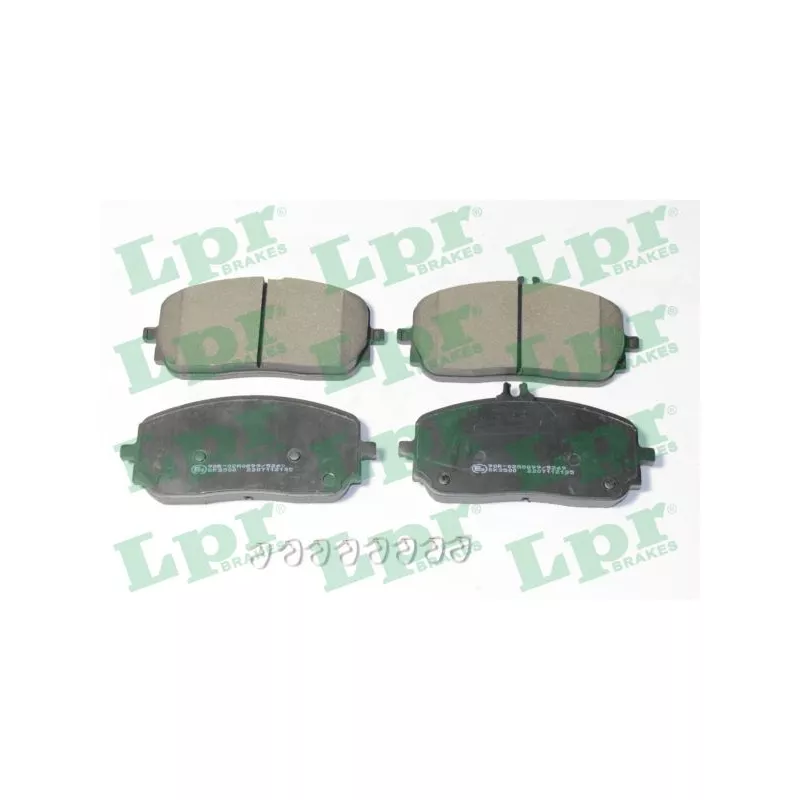 Jeu de 4 plaquettes de frein avant LPR 05P2135
