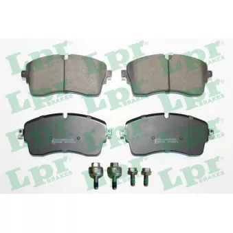 Jeu de 4 plaquettes de frein avant LPR 05P2174K