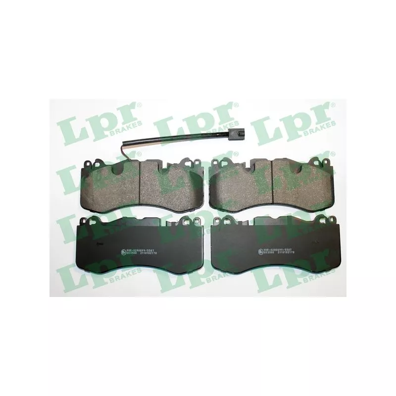 Jeu de 4 plaquettes de frein avant LPR 05P2178