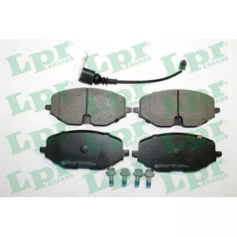Jeu de 4 plaquettes de frein avant LPR 05P2184A