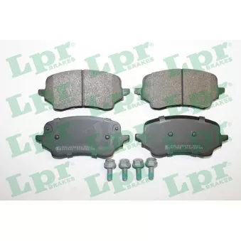 Jeu de 4 plaquettes de frein avant LPR 05P2188