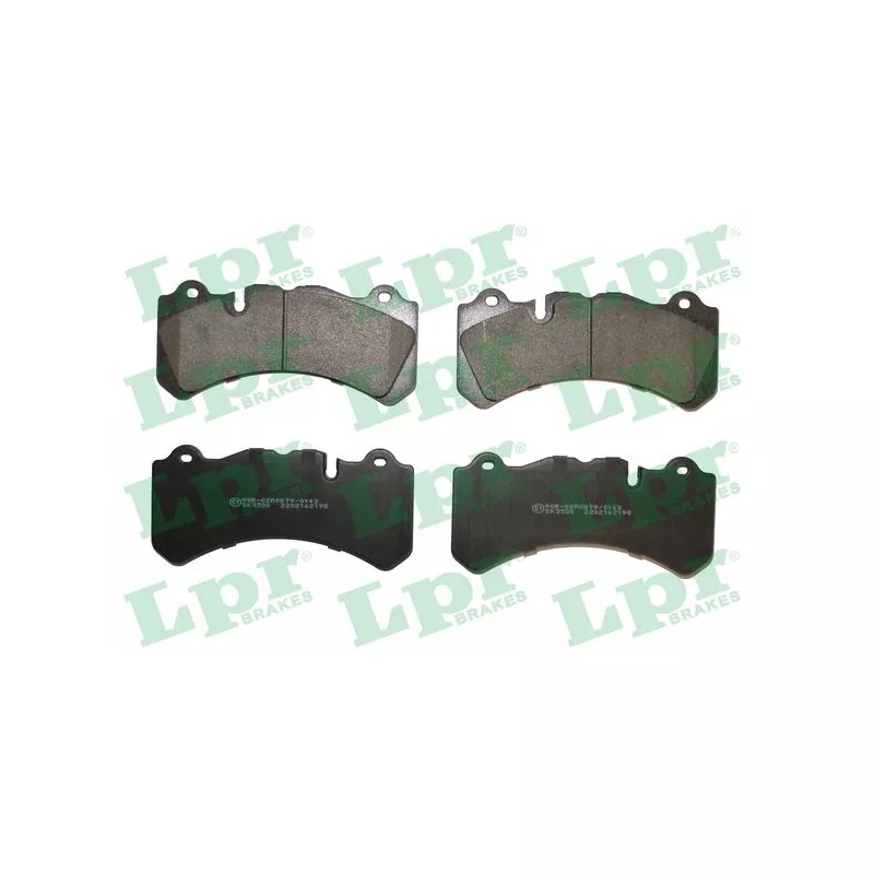 Jeu de 4 plaquettes de frein avant LPR 05P2198