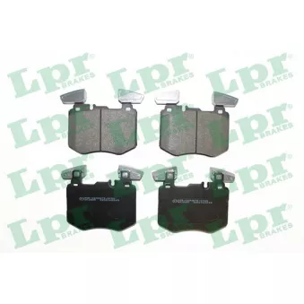 Jeu de 4 plaquettes de frein avant LPR 05P2245