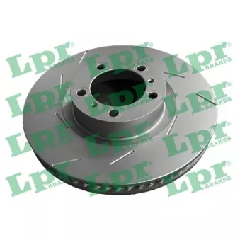 Disque de frein avant gauche LPR P2024VR