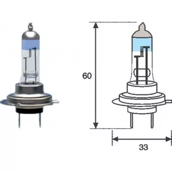 Ampoule, projecteur longue portée MAGNETI MARELLI