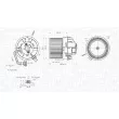 Pulseur d'air habitacle MAGNETI MARELLI 069412247010 - Visuel 2