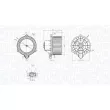 Pulseur d'air habitacle MAGNETI MARELLI 069412367010 - Visuel 2