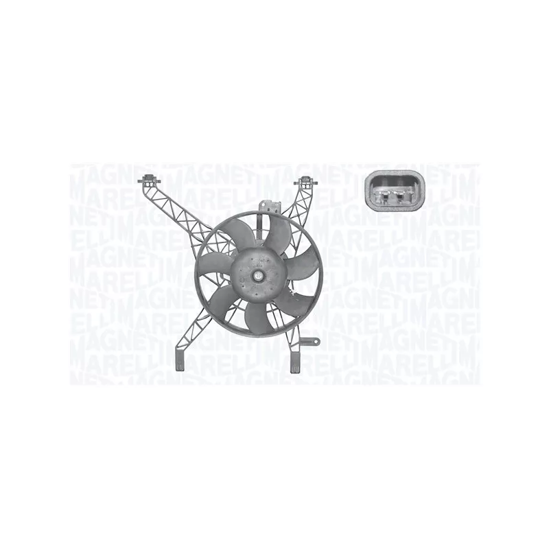 Ventilateur, refroidissement du moteur MAGNETI MARELLI 069422815010