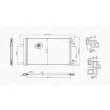 Condenseur, climatisation MAGNETI MARELLI 350203760000 - Visuel 2
