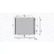 Condenseur, climatisation MAGNETI MARELLI 350203889000 - Visuel 1