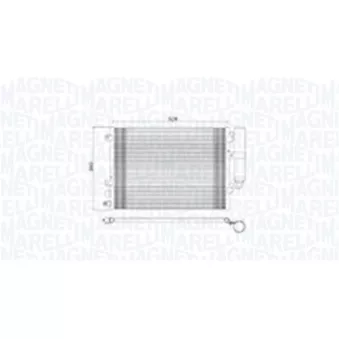 Condenseur, climatisation MAGNETI MARELLI