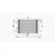 Condenseur, climatisation MAGNETI MARELLI 350203910000 - Visuel 1