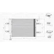 Condenseur, climatisation MAGNETI MARELLI 350203911000 - Visuel 1