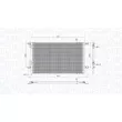 Condenseur, climatisation MAGNETI MARELLI 350203918000 - Visuel 2